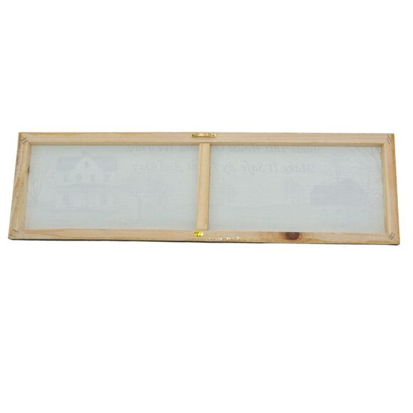 Country Farmhouse "Bless This House" 24" x 7" Canvas Print - Picture 3 of 3